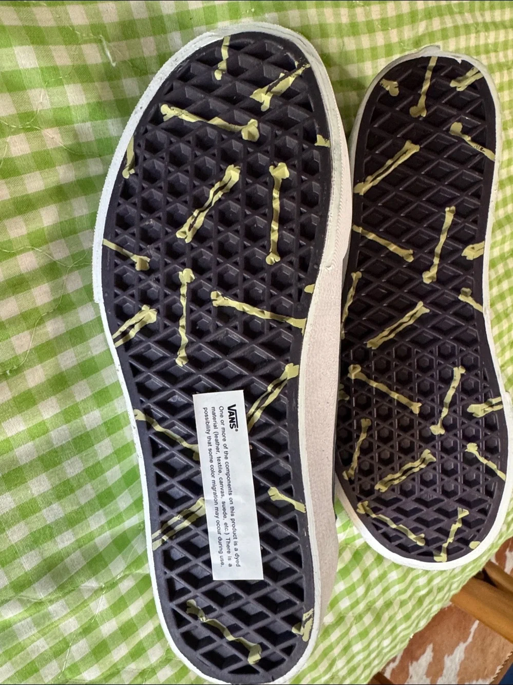 Vans Platform Sneakers in Black with Blue-Green Tie-Dye; never worn